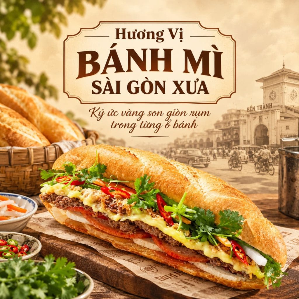 Bánh mì Sài Gòn Xưa